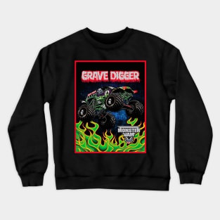 The Green Fire Truck Crewneck Sweatshirt